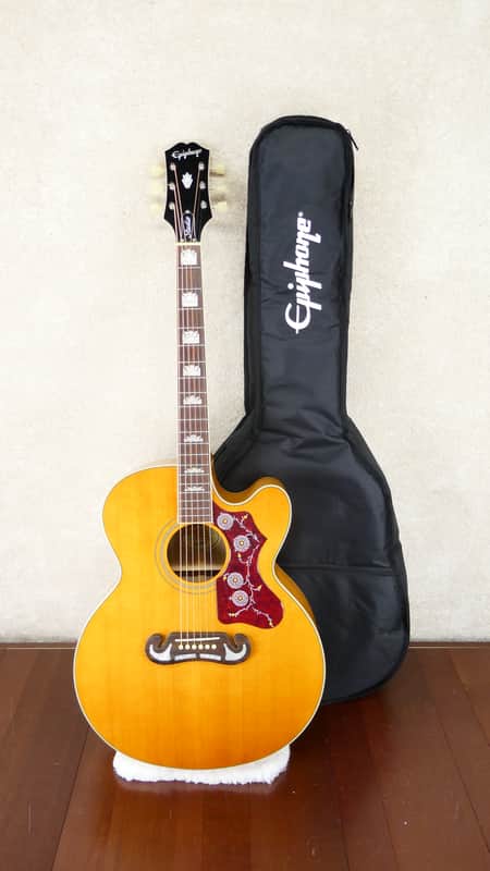 Epiphone J-200 Studio EC 2025 - Present - Natural w/GB USED image 1