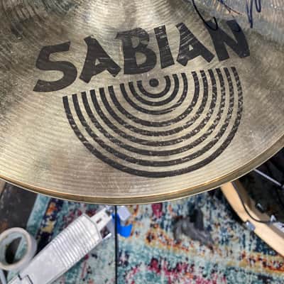 David Garibaldi's Tower of Power, Sabian 13" Signature Series, Jam Master Hi-Hat Cymbals, 2004 SIGNED! 848g 1292g image 9
