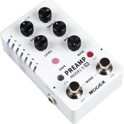 Mooer Preamp Model X X2 Dual-channel Preamp Pedal Guitar Effects Pedal image 2