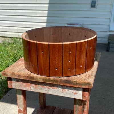 JDS Mahogany Snare Shell 2026 - Tru-Oil image 9