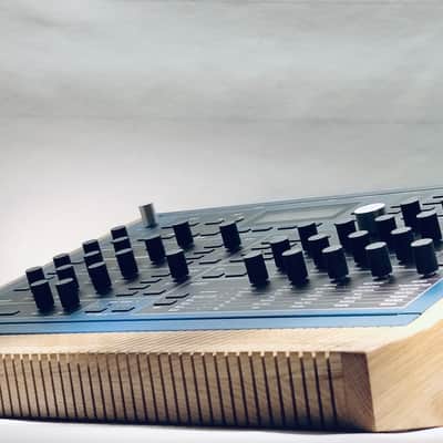 Waldorf M // Handcrafted Synth Stand // Solid Walnut , Oak ,Oak stained black image 1