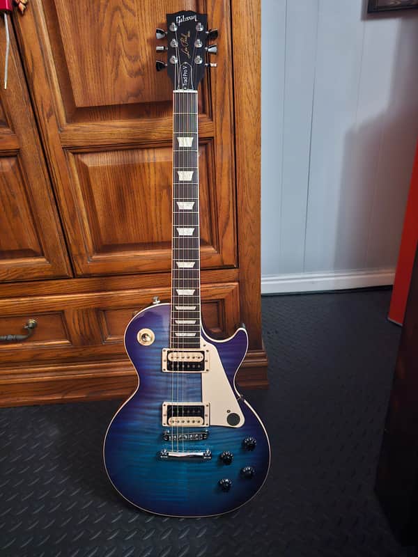 Gibson Les Paul Traditional Pro V - Blueberry Burst image 1