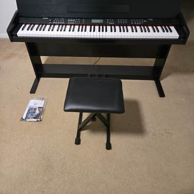Alesis Virtue AHP-1BK 88 key/ keyboard 2020s - Wood Matt Black