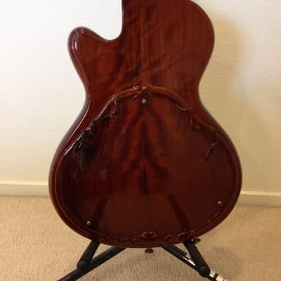 Jesselli Guitar 1980 Walnut image 8