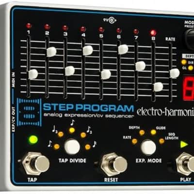 ELECTRO-HARMONIX 8-STEP PROGRAM ANALOG EXPRESSION/CV SEQUENCER 9.6DC-200 PSU INCLUDED image 1