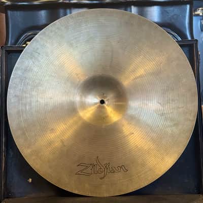VINTAGE 1970's A. Zildjian 20" Hollow Logo Ride image 2