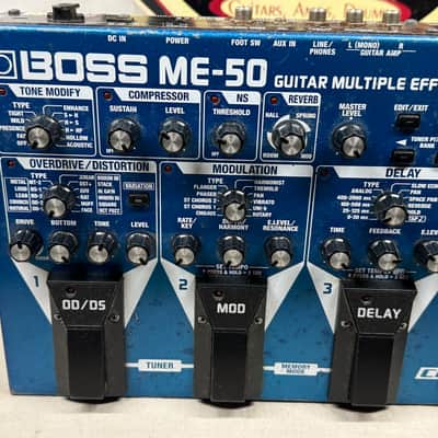 Boss ME-50 me50 Guitar Multi-Effects Preamp Pedal image 3