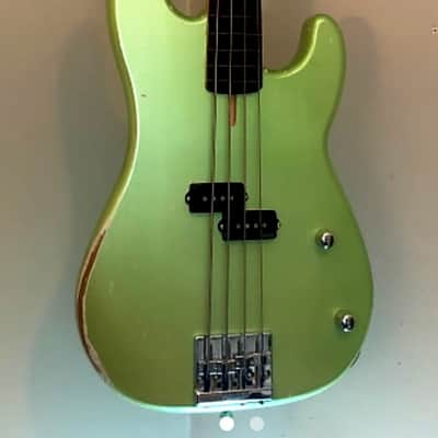 P Bass  BODY RELIC nitro lacquer ALDERwood Back routed YOUR CHOICE ofCOLOR  by JVGuitars ORDER YOURS image 2