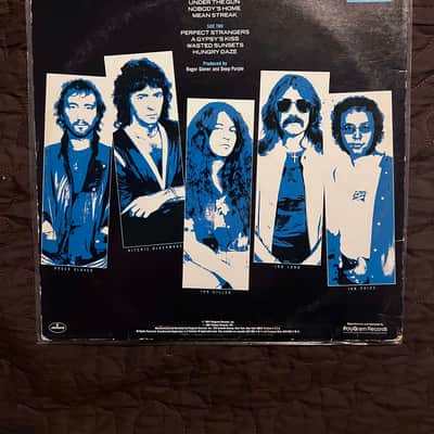 Deep Purple Perfect Strangers 1980's image 2
