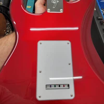 Modified Fender Jimmy Vaughn Stratocaster W/ Classic Vibe MX Neck - Candy Apple Red Incl HSC (C016-12) image 17