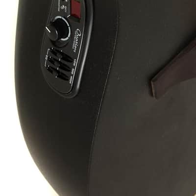 Ovation Pro Series Elite TX E-Acoustic Guitar 2058TX-5 Black Textured 12-String (2058TX-5-G) image 5