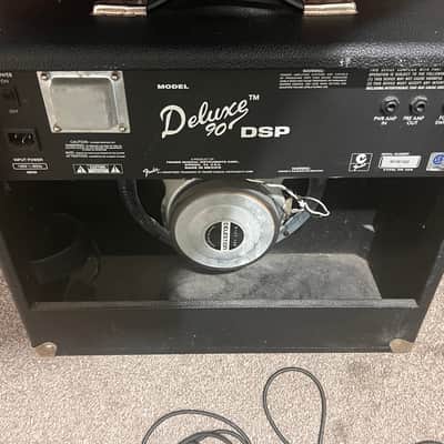 Fender Deluxe 90 2-Channel 90-Watt 1x12" Solid State Guitar Combo 1999 - 2002 - Black image 6