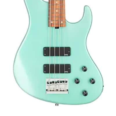 Sadowsky MetroExpress 24-Fret Modern Bass, Morado Fingerboard, 4-String - Solid Sage Green Metallic High Polish image 2