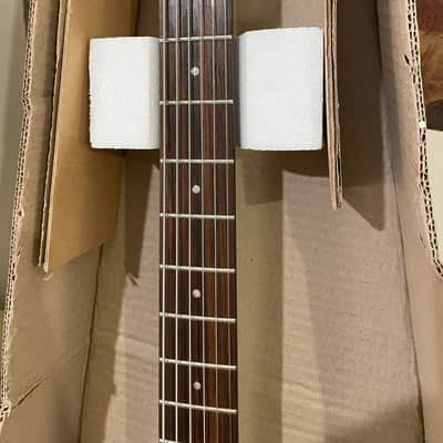 Mint NOS Danelectro Hornet Baritone — New Old Stock Dead on ‘67 Baritone Reissue — Factory Black, Jazzmaster Style image 9