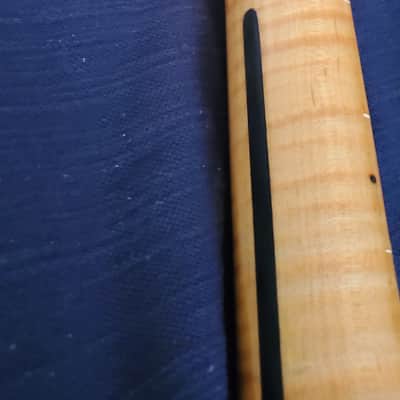 Roasted 5A flame maple neck image 10