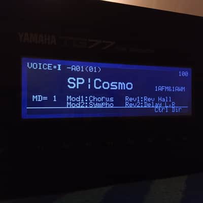 New black display for Yamaha Tg77 image 4