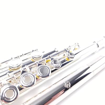 Di Zhao DZ 701 Flute Open Hole B Foot Split E Sterling Silver Pre-Pro NEW image 6