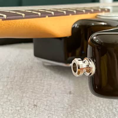 Fender To The Stars Limited Edition Tom Delonge "Padre" Stratocaster 2025 - Brown w/ Orange Competition Stripe image 12