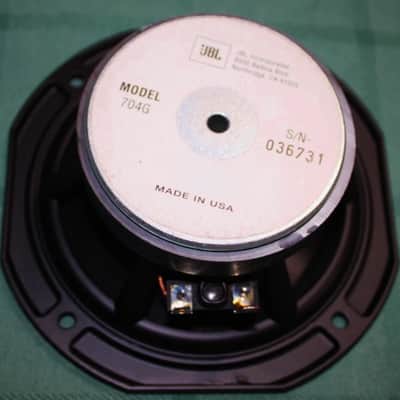 JBL L7 L5 MID MIDRANGE WOOFER SPEAKER 704G ORIGINAL OEM Part image 3