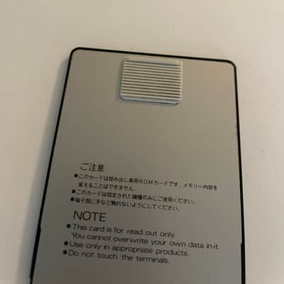 Roland PN-D50-00 Vintage Factory Patch ROM card for Roland D-50 and D-550 (Tested and Fully Functioning) image 4