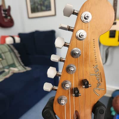 Fender American Standard Stratocaster 1996 - cream image 8