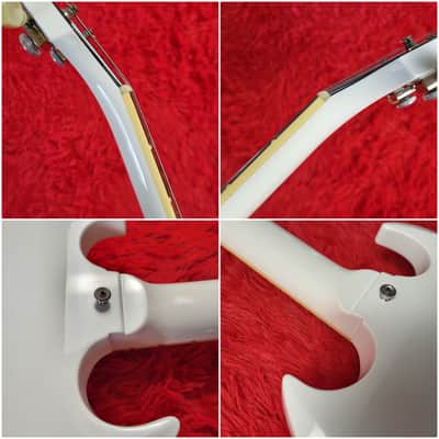Super Rare 2015 Navigator N-SG Custom Order 3 Pickup SG Standard White - With Original Hard Shell Case - Made By ESP Technical House Custom Shop in Japan MIJ image 13