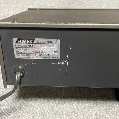 Fostex model 3180 Spring reverb unit MIJ image 5