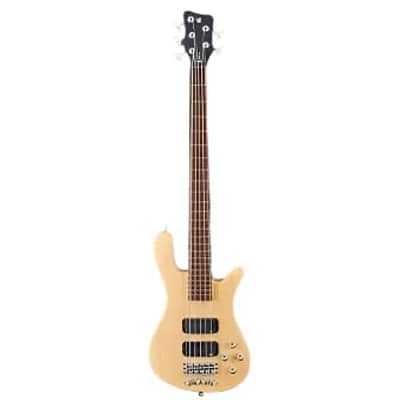 Warwick RockBass Streamer Standard, 5-String - Natural Transparent Satin image 16