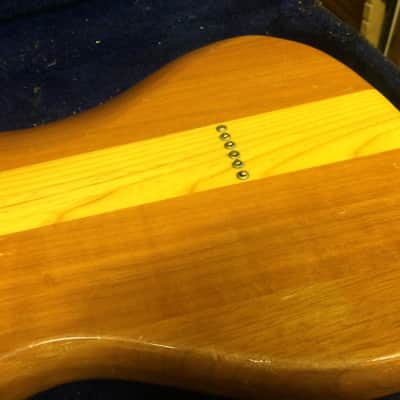 Cort C Series Hard Tail Stratocaster 1970's Natural Neck Through image 10
