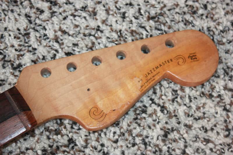 1960 1961 Fender Jazzmaster Stratocaster neck rosewood image 1