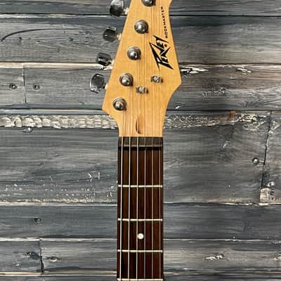Used Peavey Rockmaster Electric Guitar with Gig Bag- Black image 6