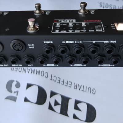 MOEN GEC-5 MIDI Guitar Pedal FX Switcher - 5 Loop Foot Controller Routing System NEW Release! image 4
