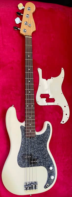 Fender American Standard Precision Bass 1995 - Arctic White image 1