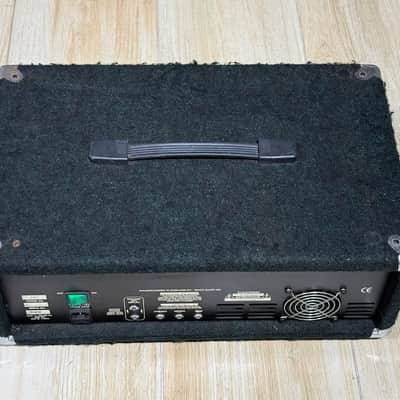 Trace Elliot 5001 V-Type Preamp Head 1995 - groovy Green Fuzz covered head that'll blow you away. image 9