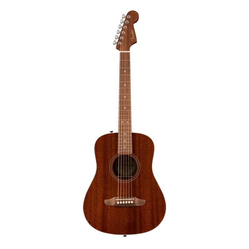 Fender California Standard Redondo Mini with Bag and Sapele Top (Natural Sapele) image 1