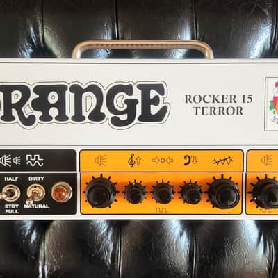 Orange Rocker 15 Terror 2-Channel 15-Watt Guitar Amp Head 2018 - Present - White image 12