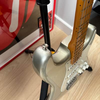 Fender American Original '50s Stratocaster with Maple Fretboard  Inca Silver image 7