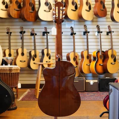Oscar Schmidt OC11CE Classical Acoustic-Electric Guitar 2012 w/Hard Case image 6