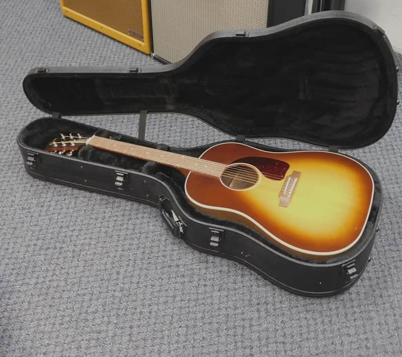 Gibson J-45 Studio Walnut Acoustic-Electric Guitar 2025 - Walnut Burst Finish