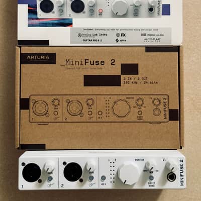 Immagine Arturia MiniFuse 2 USB-C Audio Interface 2021 - Present - White - 1