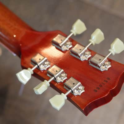 2005 Gibson Custom Shop Les Paul '58 Reissue Electric Guitar Cherry Sunburst + COA OHSC image 20
