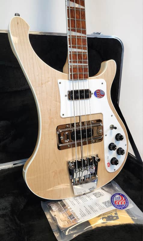 Rickenbacker 4003 Mapleglo (Natural), Stereo, w/HSC 2026 image 1