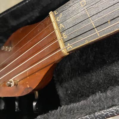 Vintage Hawaiian Music Studio Guitar-Uke - 5 String Steel Style Uke - Includes New HSC! image 5