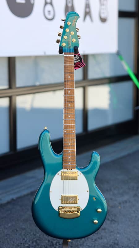 Ernie Ball Music Man Cory Wong Signature StingRay II Deluxe - Pine Green image 1