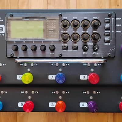 Fractal Audio Systems AX8 Amp Modeler + Multi-FX Processor - 2015 - 2020 - Black - Custom Colored Foot Caps image 9