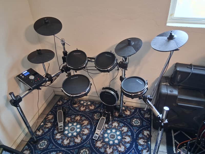 Alesis Command Advanced drum set with upgrades