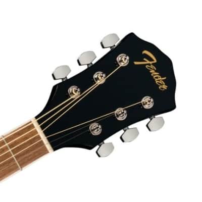 Fender Limited Edition FA-135 Concert, Walnut Fingerboard, Black image 4
