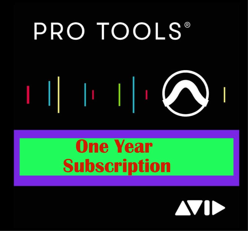 Avid Pro Tools Perpetual ONE YEAR Subscription image 1