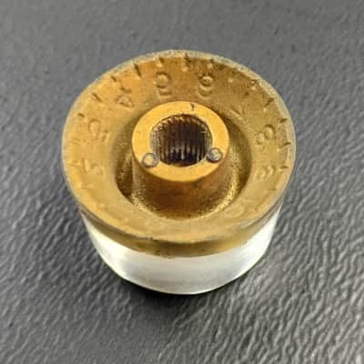 Vintage Gibson Tall Speed Knob 50's Gold image 7