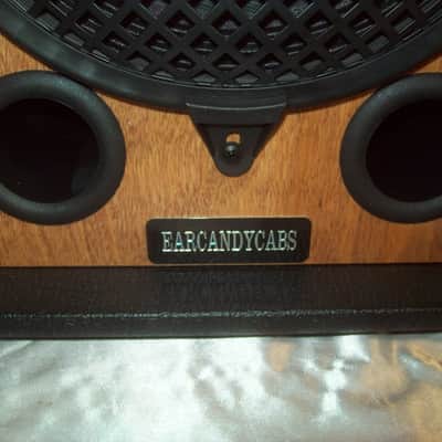 EarCandy Ethan 1x10 Bass speaker cab  Black & Trans Mahogany Beta 250 watts @ 8 Ohms 50 to 3,800 Hz image 2